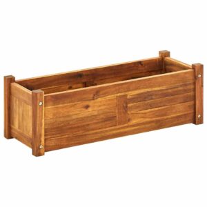 Pflanzkasten Blumenkübel Kräuterbeet Blumenkasten Akazienholz