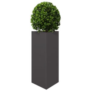 Blumensäule Dreieckig Pflanzkübel Blumentopf Stahl Wetterfest