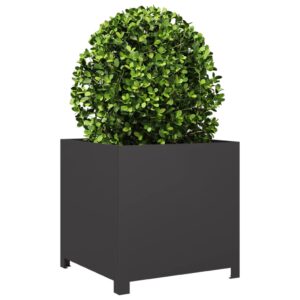 TOP Pflanzkübel Garten Pflanztopf Balkon Blumenkübel 50x50 Stahl