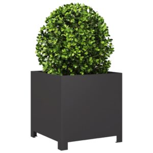 TOP Pflanzkübel Garten Pflanztopf Balkon Blumenkübel 40x40 Stahl
