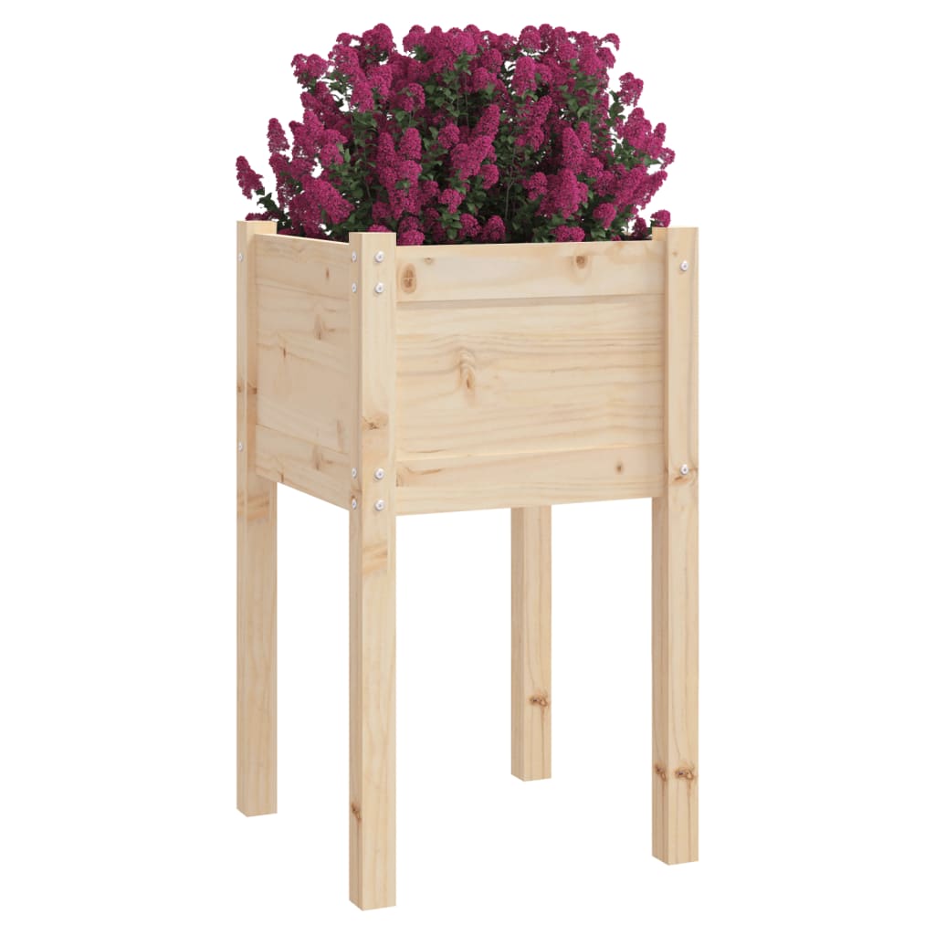 Hoher Pflanzkübel Kräuterbeet Blumenkasten Hochbeet Frühbeet 2er Set