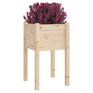 Hoher Pflanzkübel Kräuterbeet Blumenkasten Hochbeet Frühbeet Holz