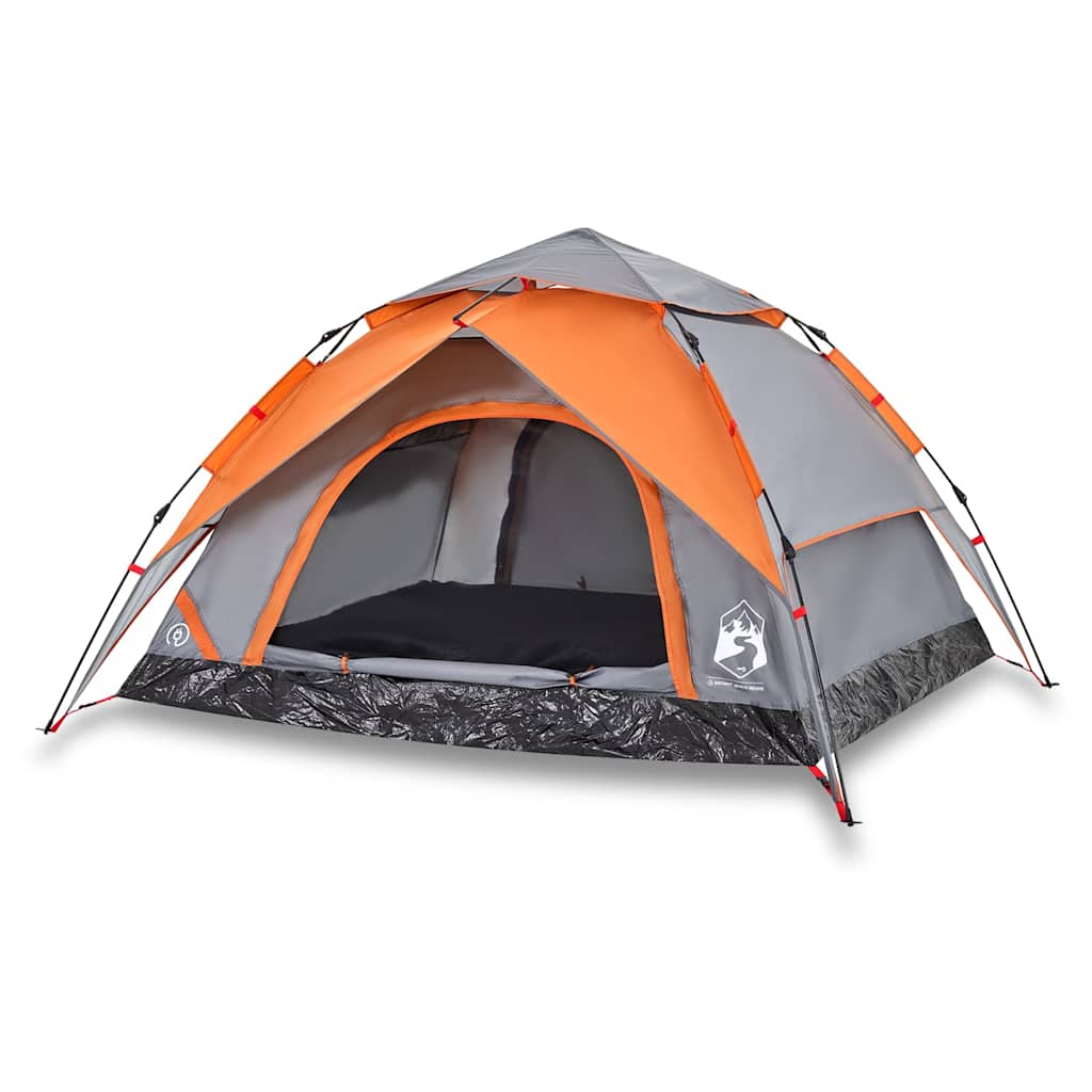 Kuppelzelt Freizeit Zelt Campingzelt 4 Personen Packmaß