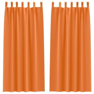Fenstervorhang Übergardine Schlaufenvorhang Vorhang 2er Set