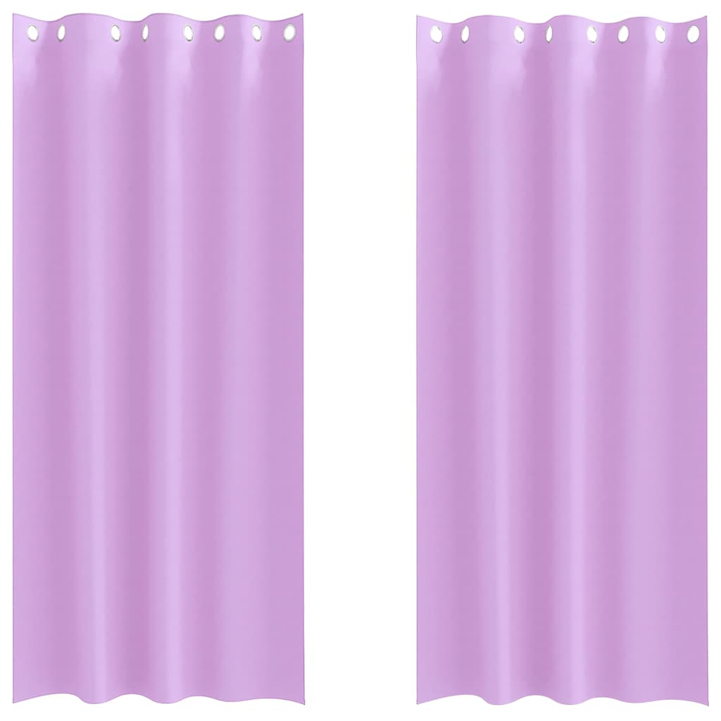 TOP Fensterdeko Übergardine Verdunkelungsvorhang 2er Set