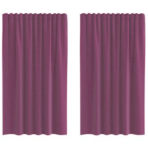 Voile Gardinen 2er Set Fenstervorhang Fensterdeko Dekoschal