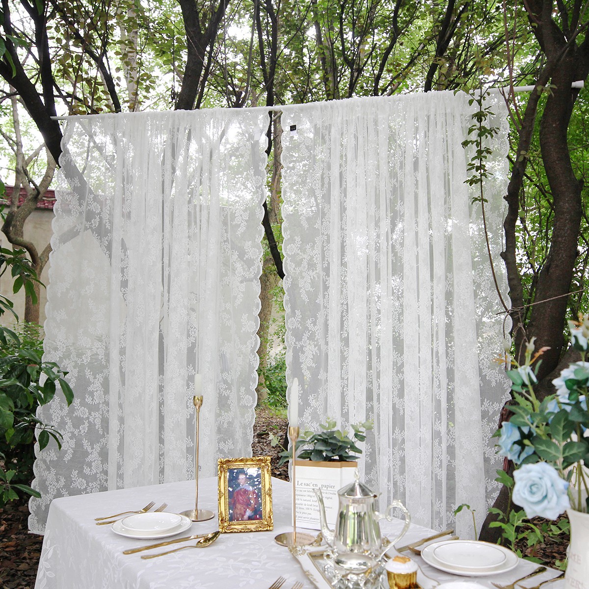 Gardinen Stores Vorhang Weiß Transparent Vorhänge Fensterschal Outdoor Innen DE