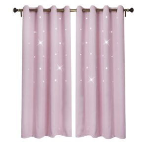 Sterne Shading Vorhang mit Ösen Verdunkelungsvorhang Vorhänge Wohnzimmer Gardine