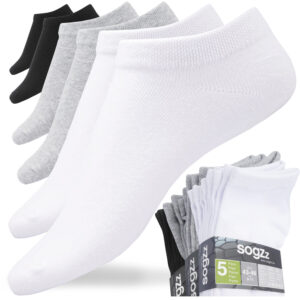 5 120 Paar SOGZZ® Sneaker Socken 80% Baumwolle Herren Damen Sneakers Kurzsocken