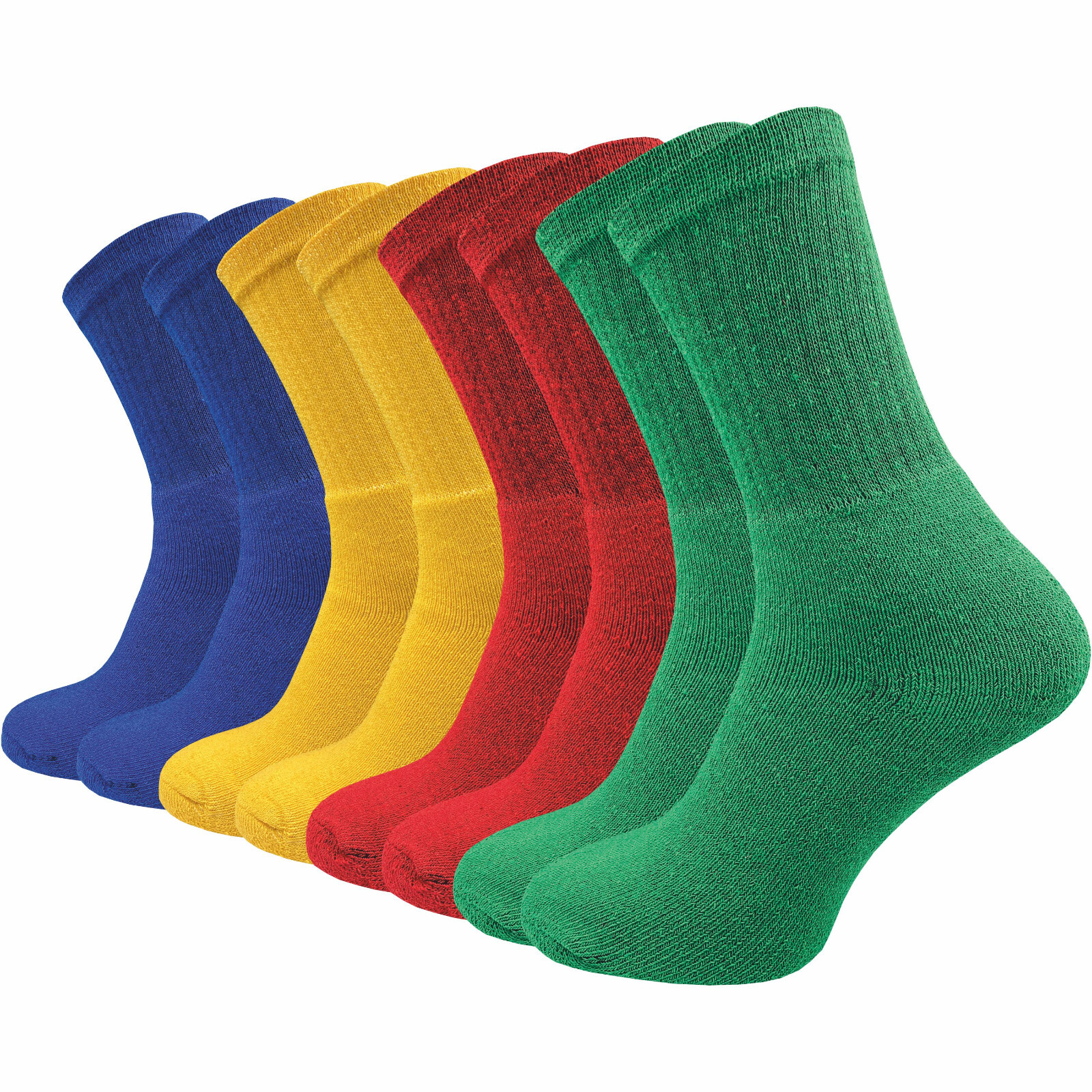 8 Paar bunte Herren Arbeitsssocken Sportsocken Tennissocken Baumwolle Socken
