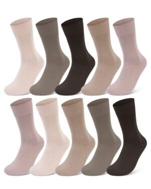 Busines Socken Herren Damen 100% Baumwolle Socken ohne Gummi & Naht