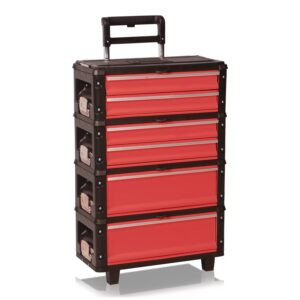 Werkzeugtrolley Trolley Werkzeugtrolley bestehend aus 4 Kisten Module einzeln