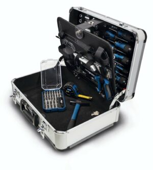Scheppach Werkzeugkoffer TB150 mit 101 tlg. Werkzeug befllt &amp abschliebar