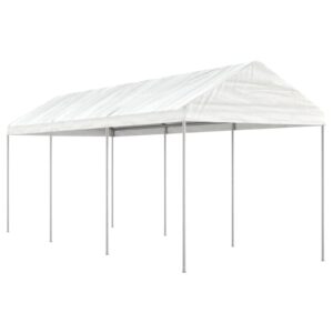 Toller Gartenpavillon Sonnenschutz mit PE Dach Marktstand Outdoorpavillon