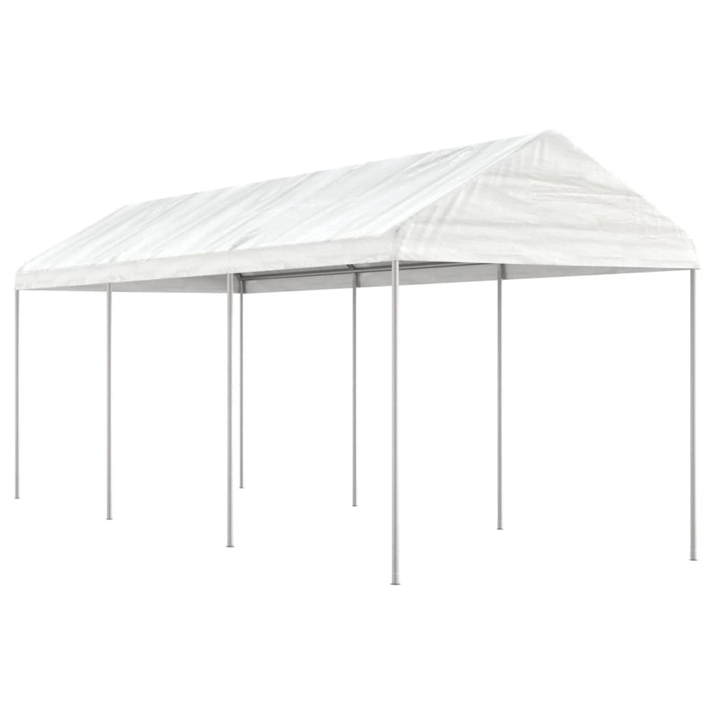 Toller Gartenpavillon Sonnenschutz mit PE Dach Marktstand Outdoorpavillon