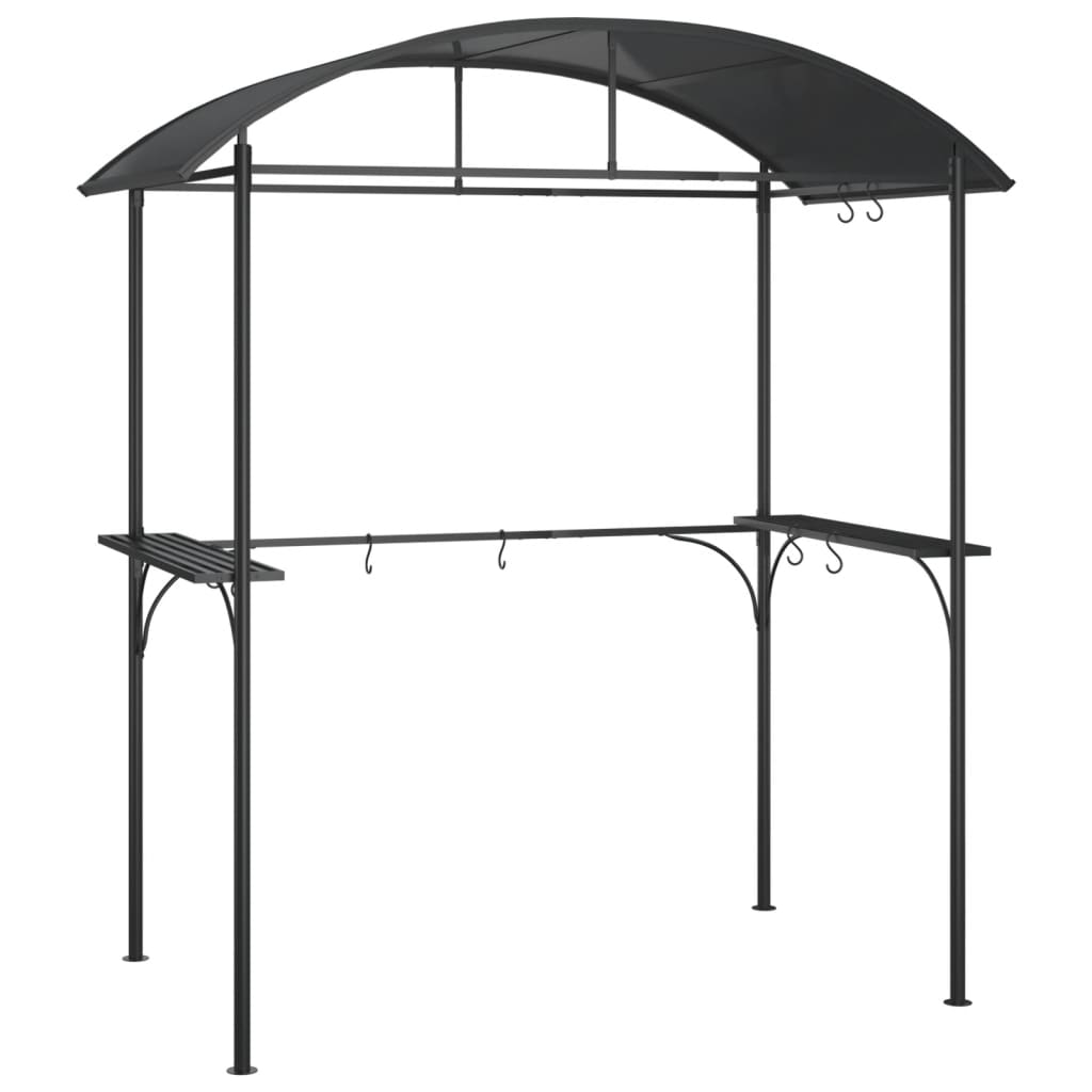 TOP Grillpavillon Überdachung für Grillstation Grillhütte Grillunterstand