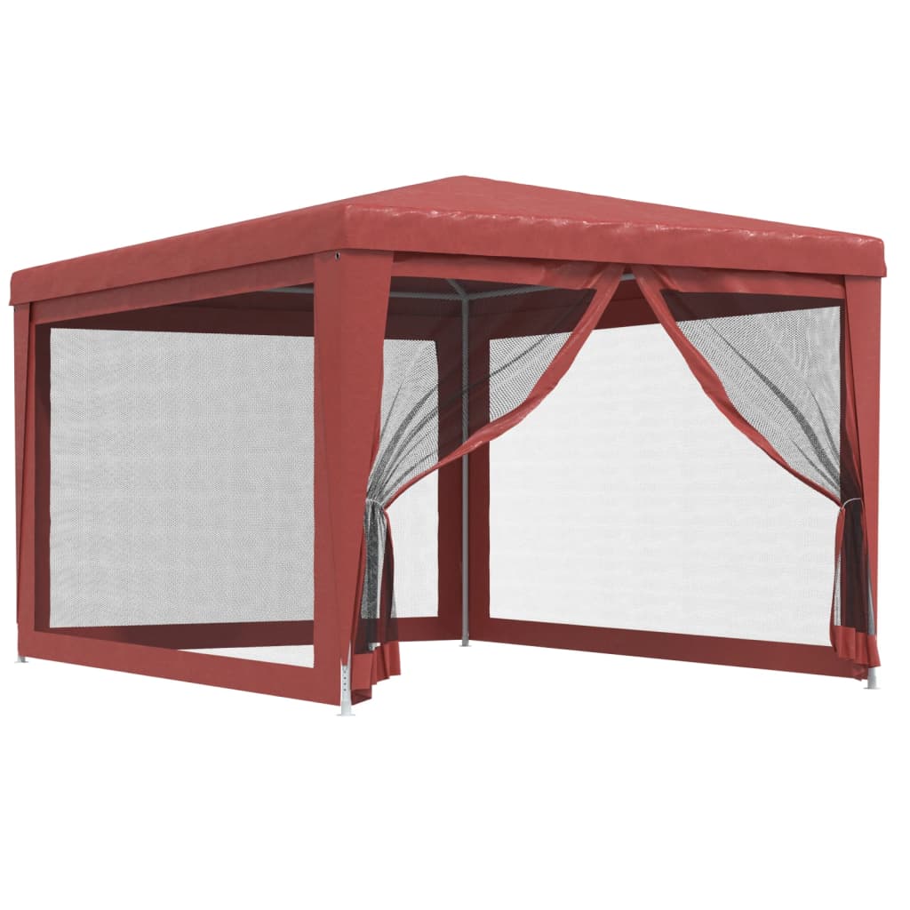 Gartenpavillon mit Mesh Seitenwänden Partyzelt Sommerpavillon Gartenzelt
