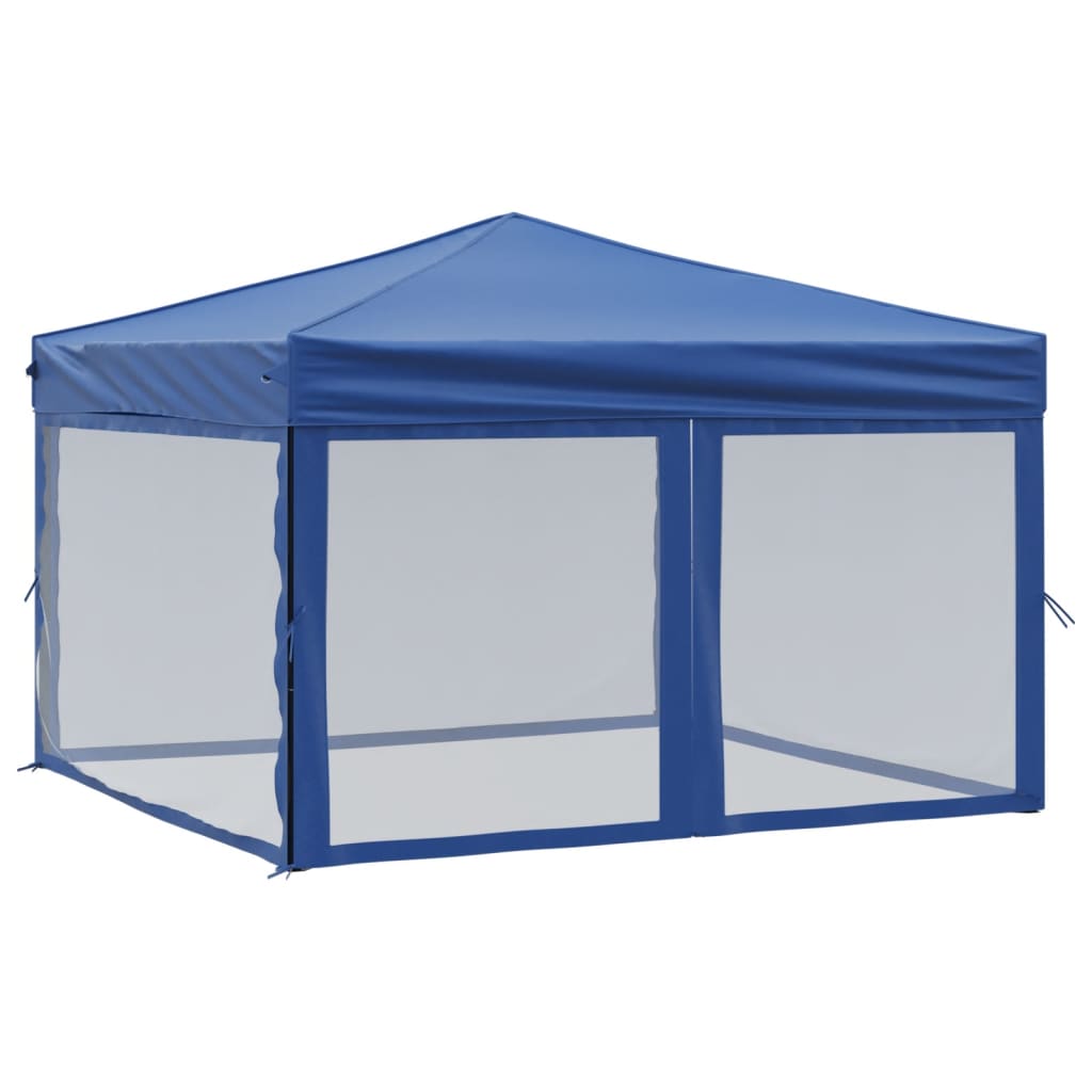 Faltbarer Pavillon Partyzelt mit Seitenwänden Gartenpavillon Wetterschutz