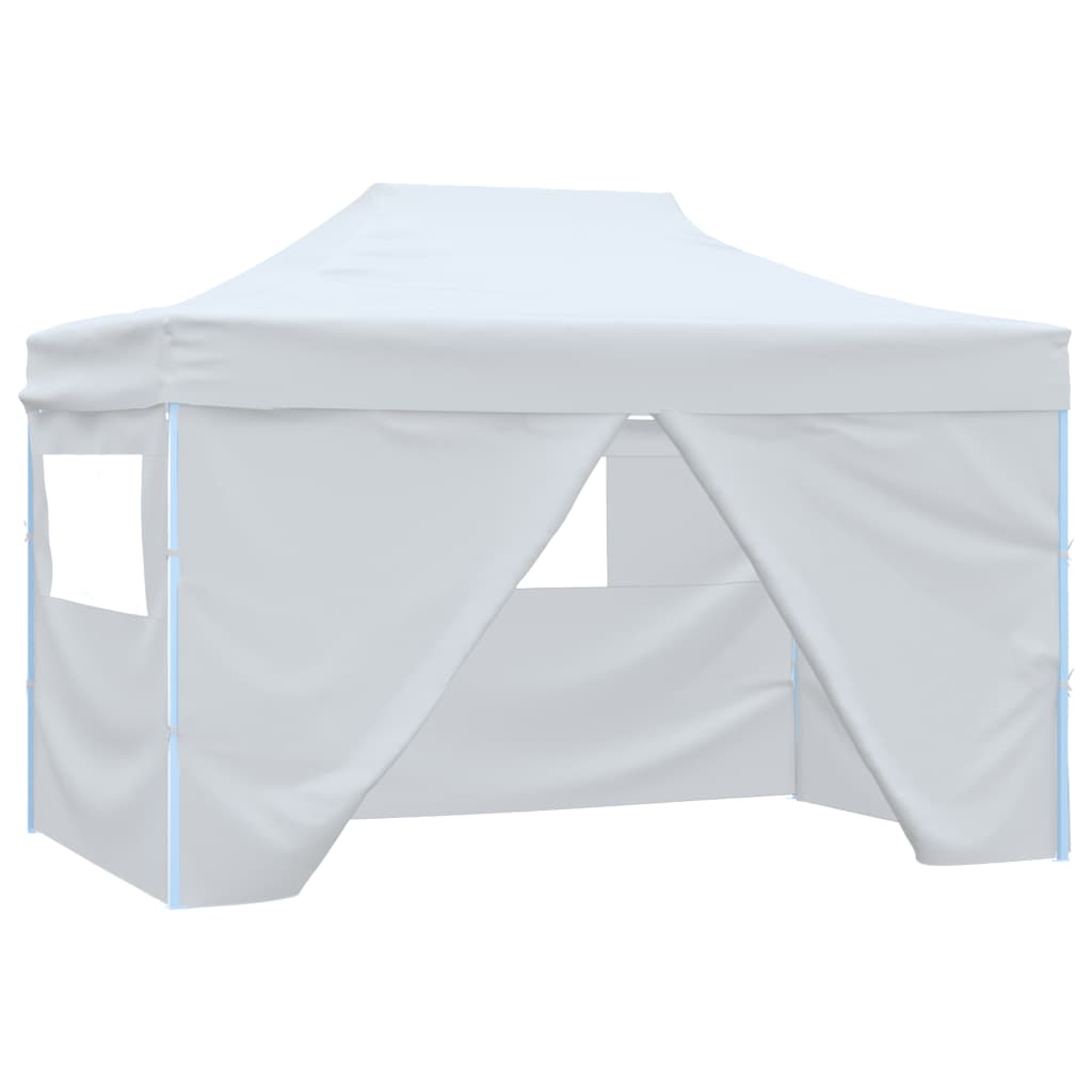 Gartenpavillon Pop Up System mit Seitenteilen Partyzelt Terrassenpavillon