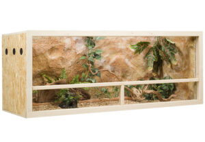 OSB Terrarium Holzterrarium mit Seitenbelüftung