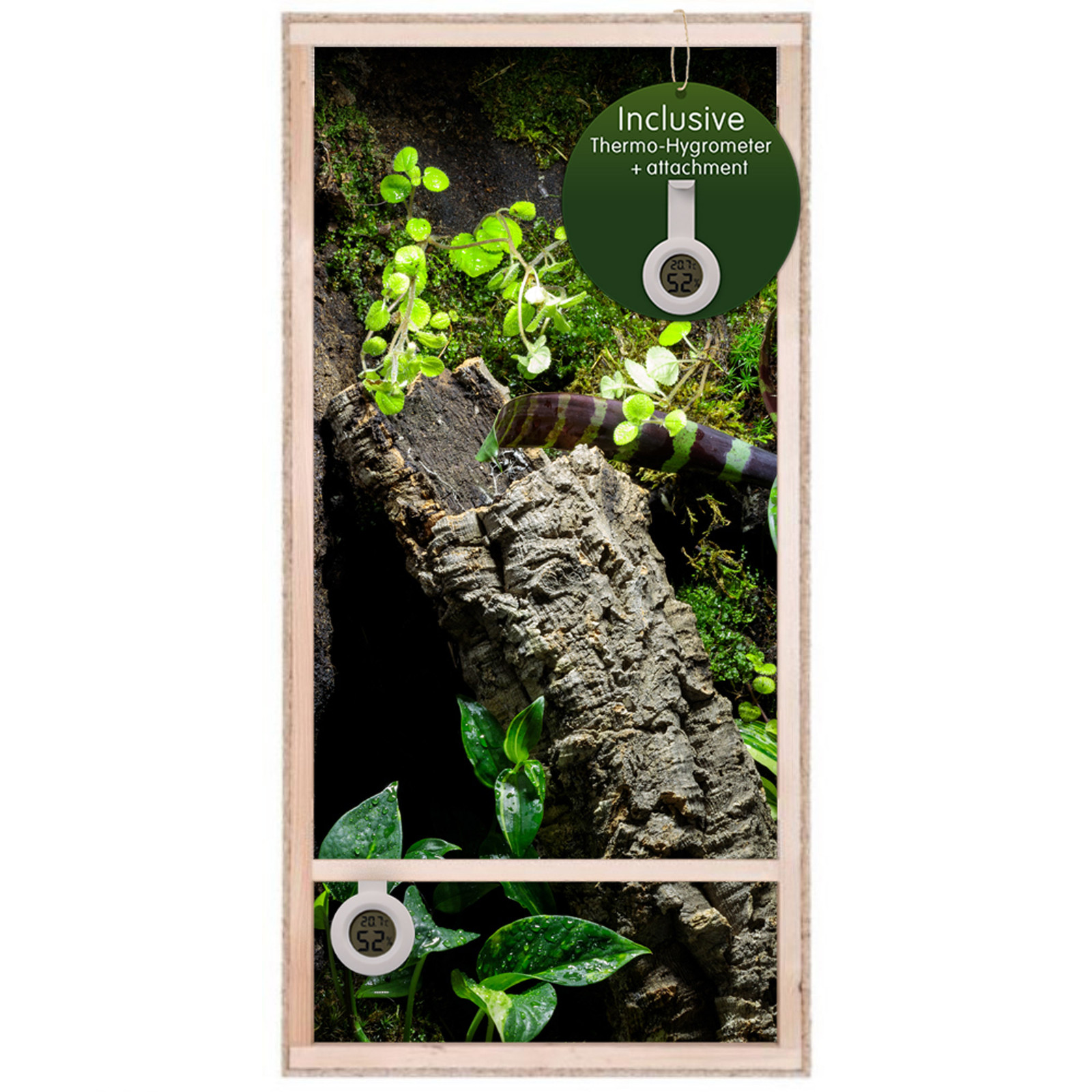 Repiterra® Hochterrarium Chamäleon Holzterrarium OSB Holz Terrarien