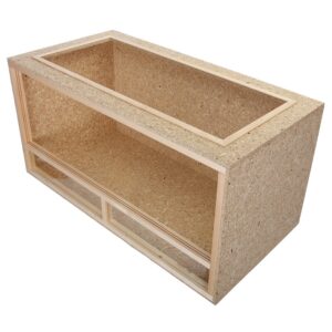 Repiterra® Terrarium für Schildkröten Holzterrarium OSB Holz Terrarien 120x60x60