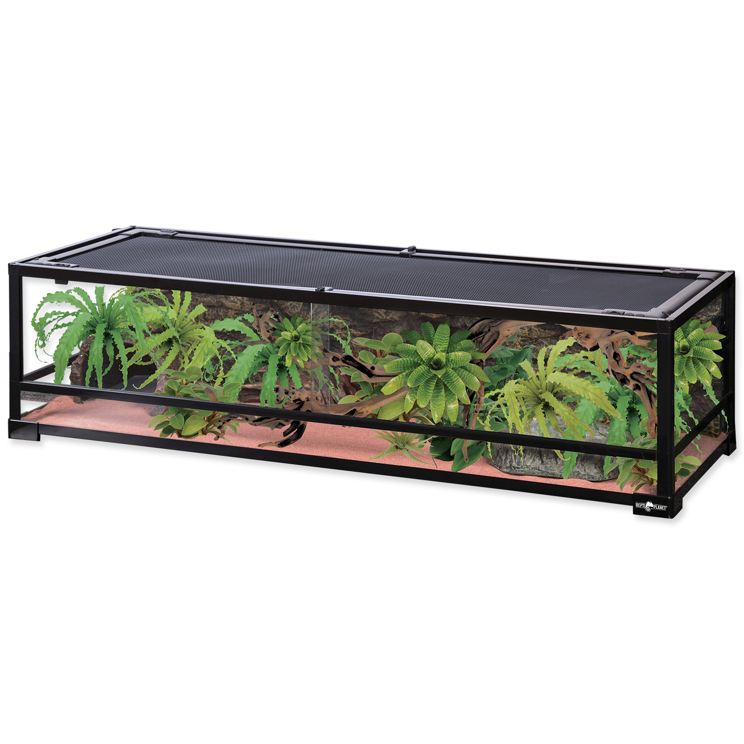 ReptiPlanet Collapsible Terrarium Bausatz mit Schiebetür !