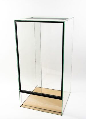 Glasterrarium mit Schiebescheiben