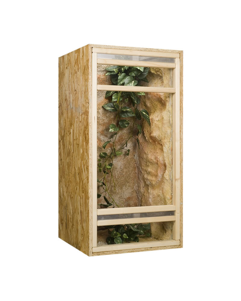 OSB Hochterrarium Holzterrarium mit Frontbelüftung