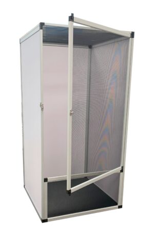 Alu Cage Aluminium Drahtgaze Terrarium Seitenteile aus Kunststoff