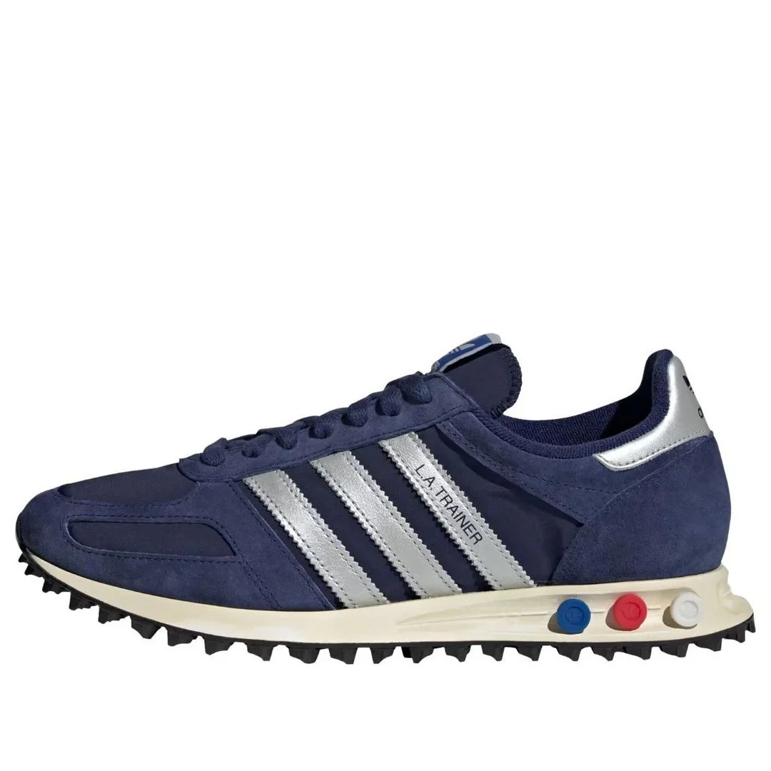 adidas LA Trainer OG Sneaker Herren " Dark Blue Silver Metallic" NEU 40 5 46 5