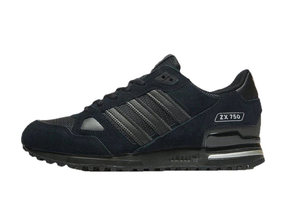 adidas Originals ZX 750 Sneaker Herren Schuhe Schwarz NEU OVP