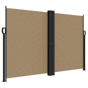 Windschutz Seitenmarkise für Balkon Terrasse und Garten