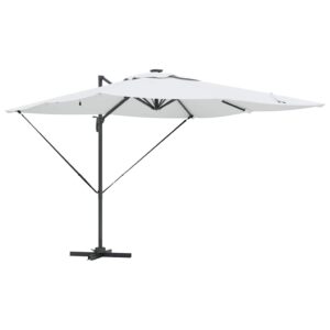 Sonnenschirm mit Solar LED und maximaler Beweglichkeit für schöne Sommertage