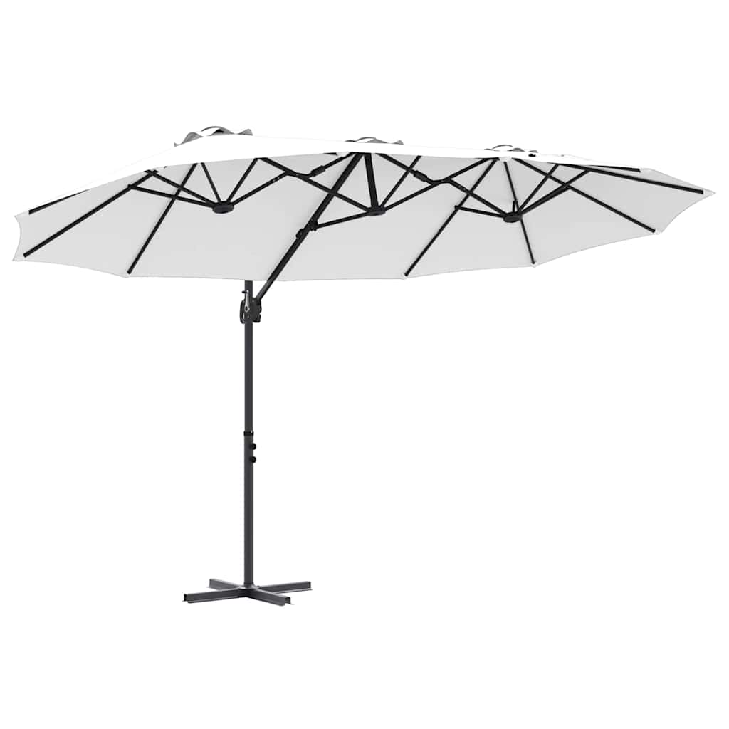 Moderner Sonnenschirm mit stabilem Aluminiumrahmen für Balkon und Terrasse
