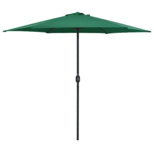 Sonnenschirm mit Entlüftung und einfacher Handhabung für Balkon &amp Garten
