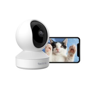 Reolink E1 4MP IP berwachungskamera Innen WLAN Schwenkbar Home und Baby Monitor
