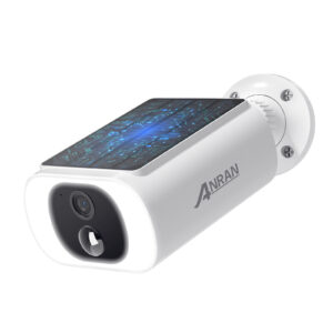 ANRAN Solar Camera WiFI Überwachungskamera Set Außen Funk 2K Akku Wlan Kameras