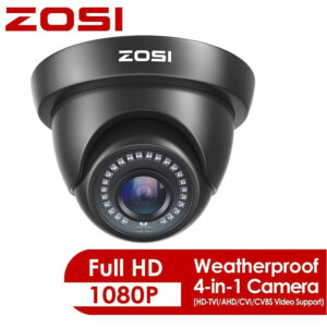 ZOSI 1080P 4in1 Außen IR Überwachungskamera CCTV Dome Video FHD Kamera OSD Menü