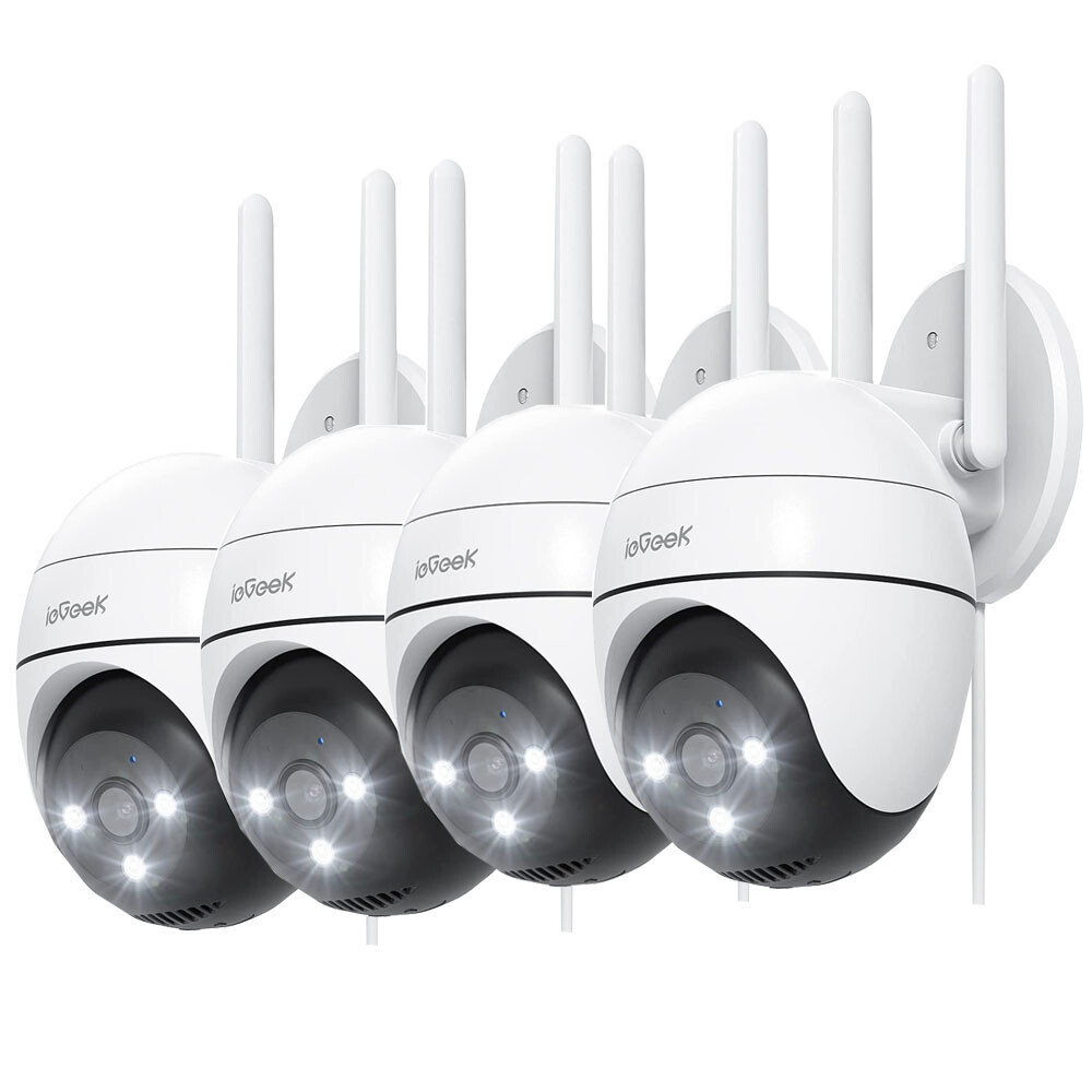 ieGeek 5MP berwachungskamera Aussen PTZ WLAN Kamera Humanoid Auto Tracking 2.4G