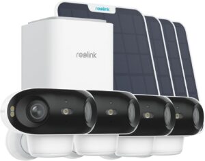 Reolink Argus 4 Pro 4K Solar berwachungskamera Aussen Akku ColorX Nachtsicht