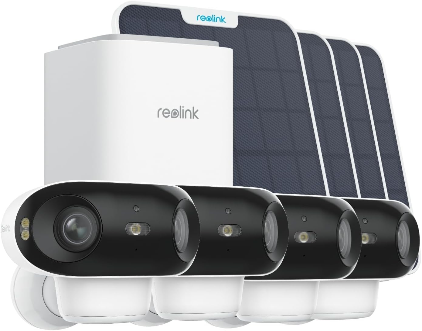Reolink Argus 4 Pro 4K Solar berwachungskamera Aussen Akku ColorX Nachtsicht