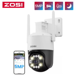 ZOSI 2MP 5MP 8MP WIFI berwachungskamera Auen Personenerkennung Ton Auto Track