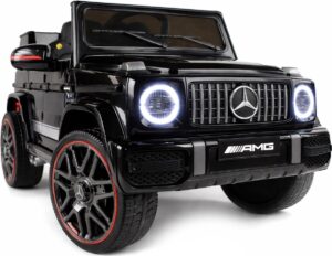 Mercedes G63 4x4 AMG 180W Bluetooth Kinderauto Kinderfahrzeug Elektroauto Sch