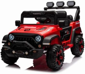 Elektroauto Kinderauto elektrisch Kinderfahrzeug mit 2 4G Fernbedienung & USB