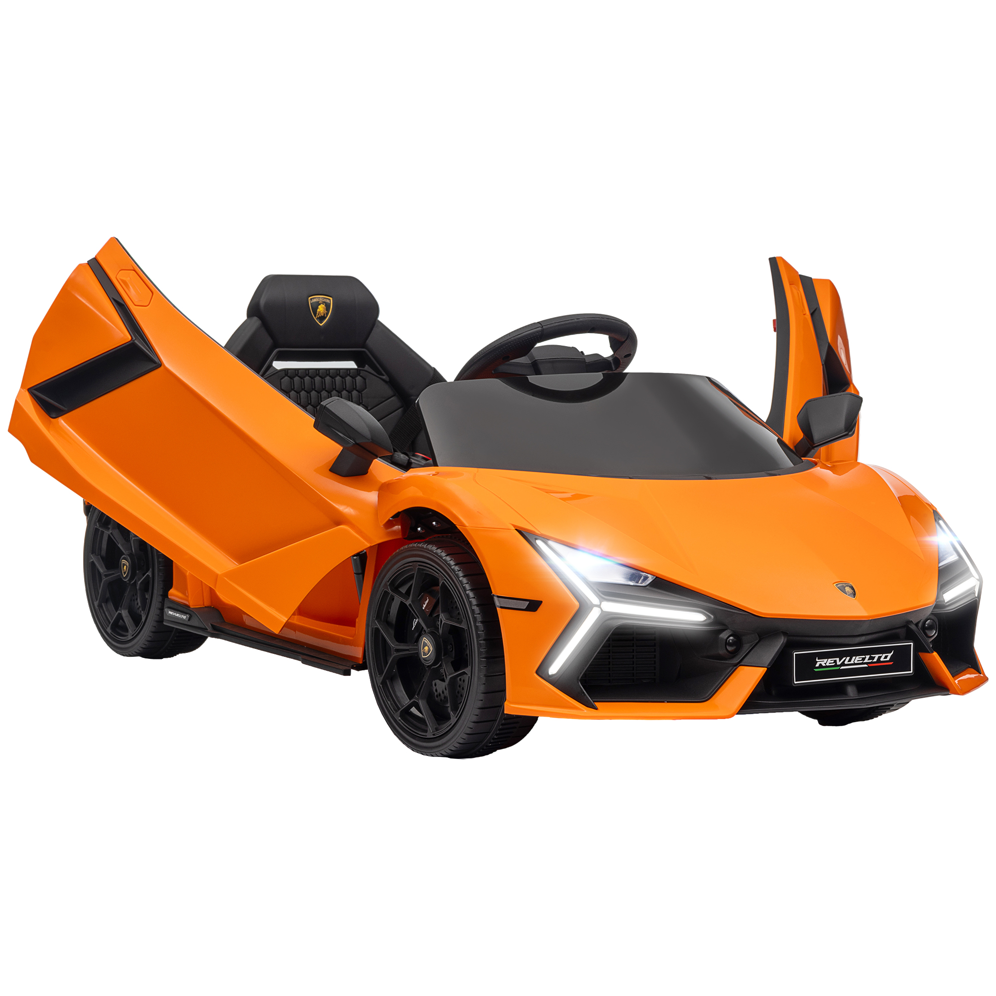 Kinder Elektroauto 12V Kinderauto mit 2 4G Fernbedienung Musik Rosa