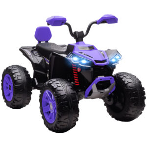 24V Elektro Quad für Kinder mit Vorwärts Rückwärtsfunktion 2 Sitzer Blau