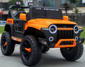 Jeep ST 3.0 4x4 180 Watt APP EVA Kinderauto Kinderfahrzeug Elektroauto Rot
