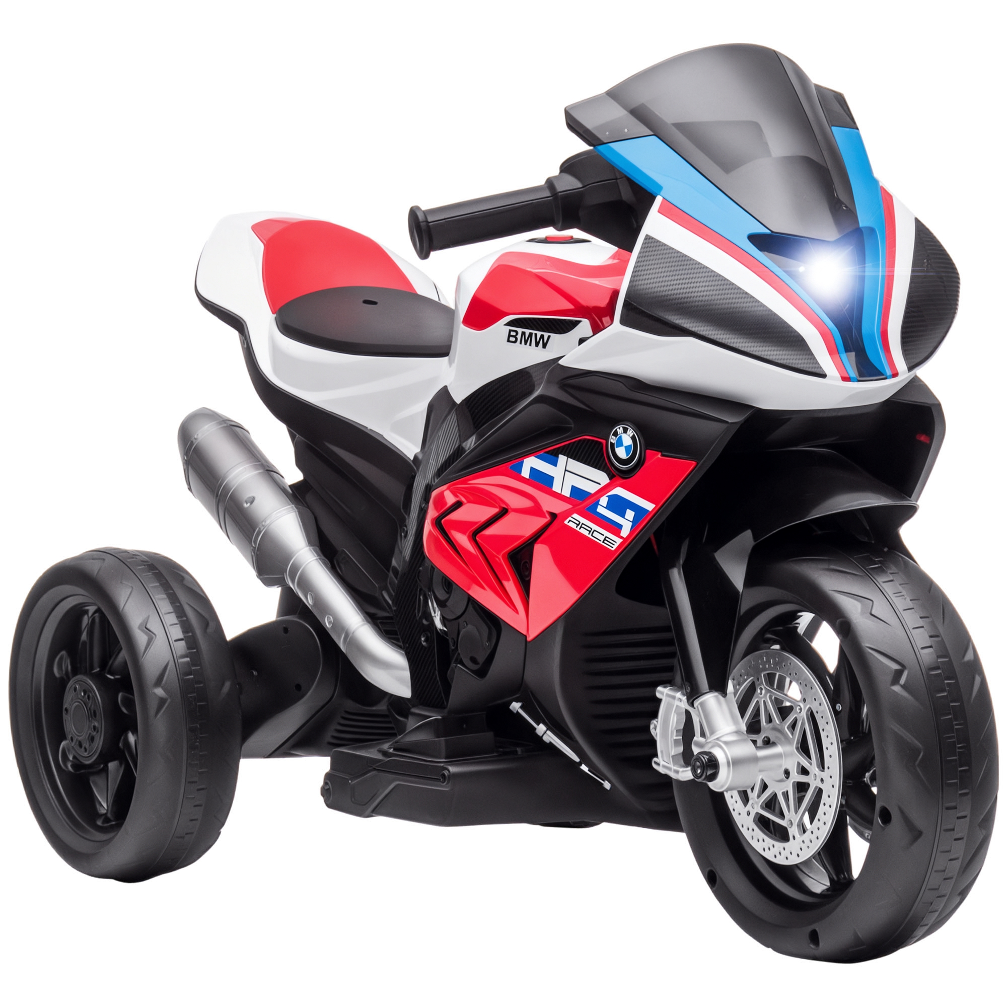 Kinder Elektro Motorrad Kindermotorrad 6V Elektrofahrzeug Elektro Dreirad Blau