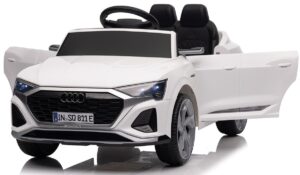 Audi SQ8 4x4 Ledersitz EVA Kinderauto Kinderfahrzeug Kinder Elektroauto Rot